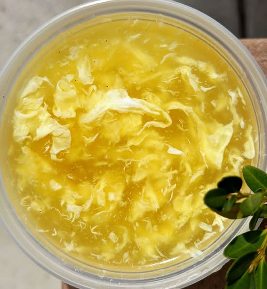 Q1 Egg drop soup 蛋花汤